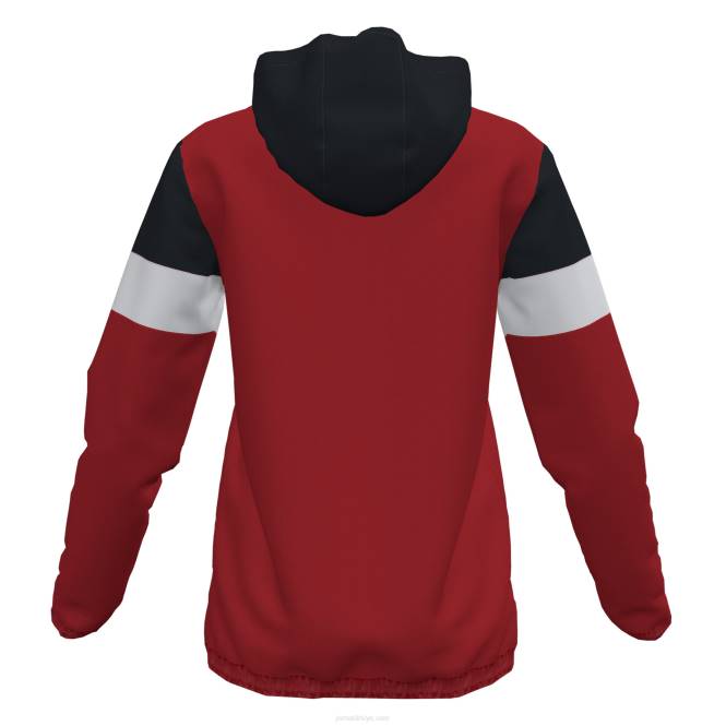 yağmurluk ekibi iv Joma kırmızı siyah beyaz kadınlar 0RJD2597