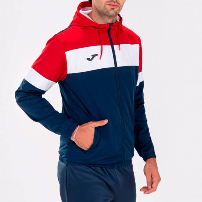 yağmurluk ekibi iv Joma lacivert kırmızı erkekler 0RJD4405