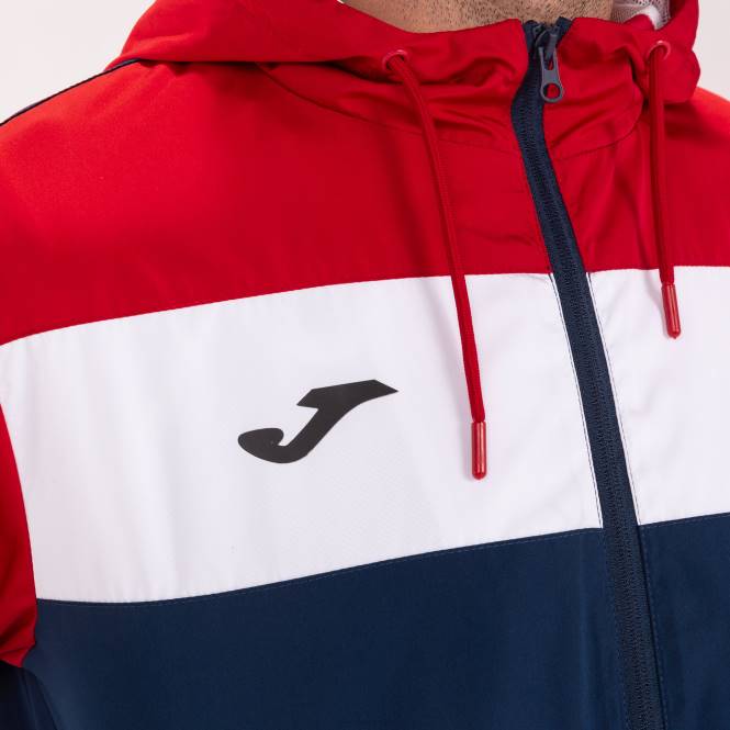 yağmurluk ekibi iv Joma lacivert kırmızı erkekler 0RJD4405