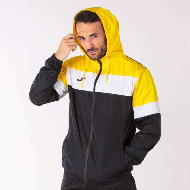 yağmurluk ekibi iv Joma siyah Sarı erkekler 0RJD280