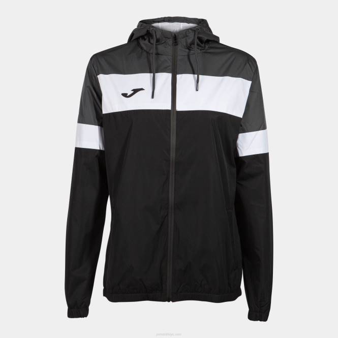 yağmurluk ekibi iv Joma siyah koyu gri beyaz kadınlar 0RJD3755