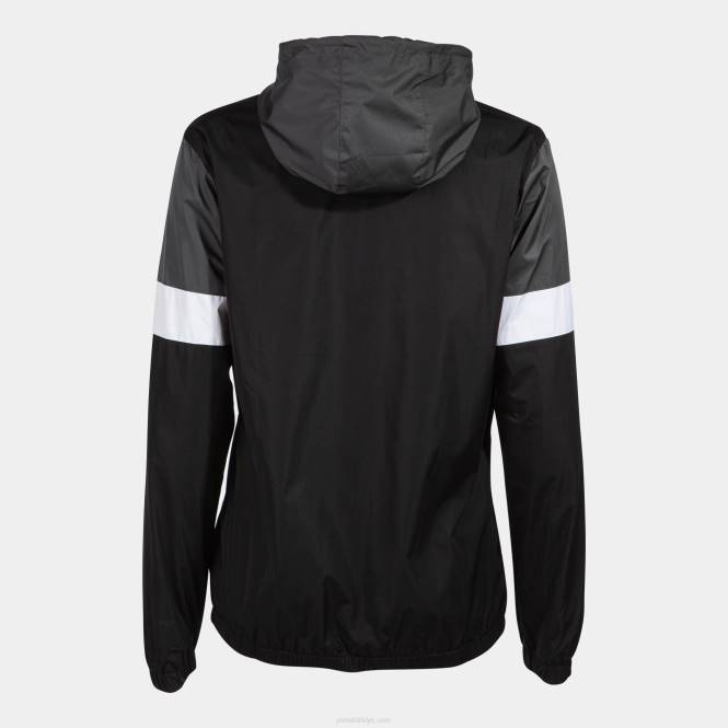yağmurluk ekibi iv Joma siyah koyu gri beyaz kadınlar 0RJD3755