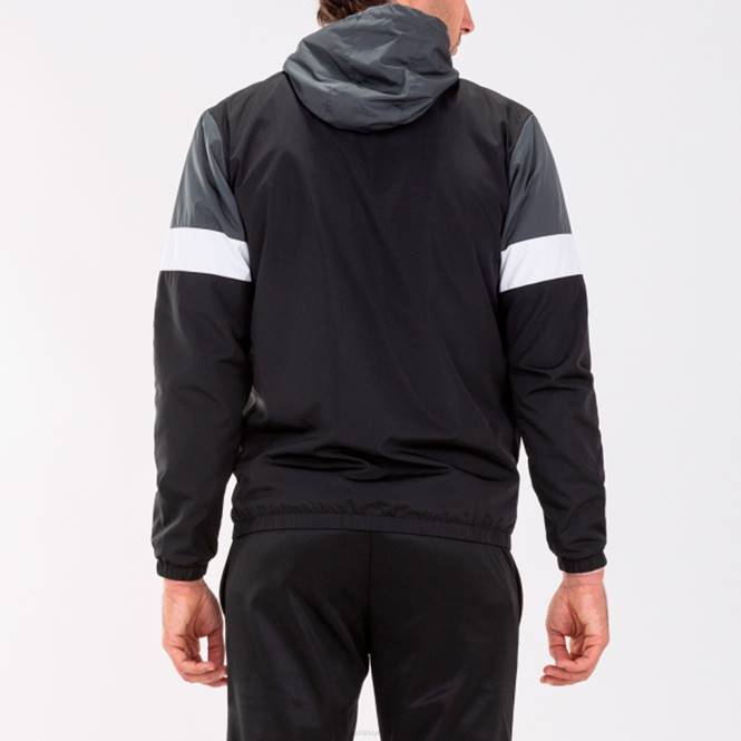 yağmurluk ekibi iv Joma siyah koyu gri erkekler 0RJD271