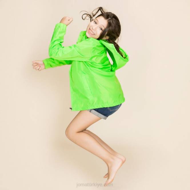 yağmurluk galia Joma floresan yeşil kadınlar 0RJD2189