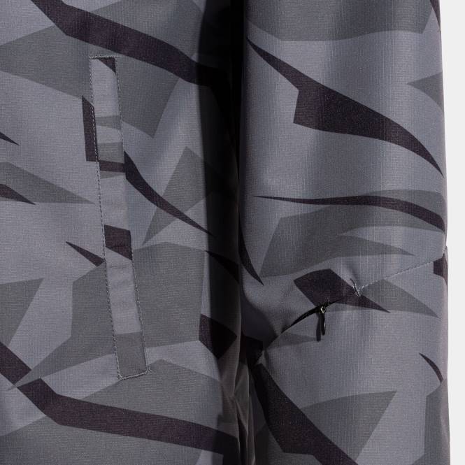 yağmurluk kaşif Joma koyu gri siyah erkekler 0RJD1202