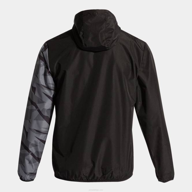 yağmurluk kaşif Joma siyah koyu gri erkekler 0RJD1140