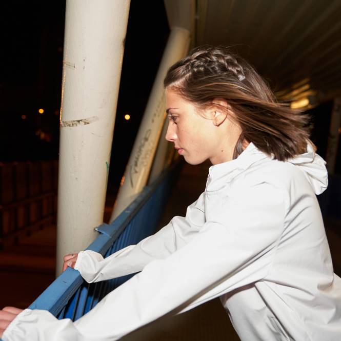 yağmurluk r-gece Joma beyaz kadınlar 0RJD1770