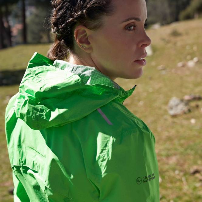 yağmurluk r-izi doğa Joma floresan yeşil kadınlar 0RJD1914