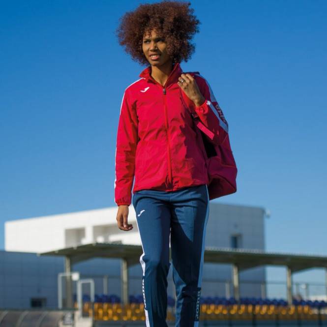 yağmurluk şampiyonası iv Joma kırmızı beyaz kadınlar 0RJD3757