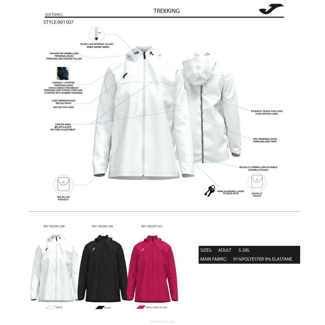 yumuşak kabuk gezgini Joma beyaz kadınlar 0RJD2644