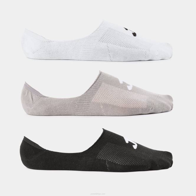 çorap serçe Joma beyaz siyah melanj gri0RJD2493