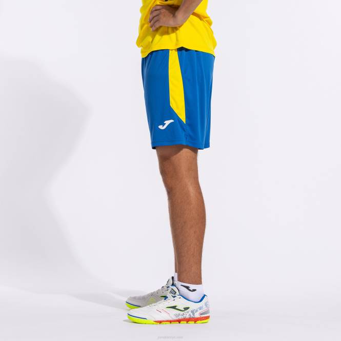 şort Joma kraliyet mavisi sarı erkekler 0RJD4248