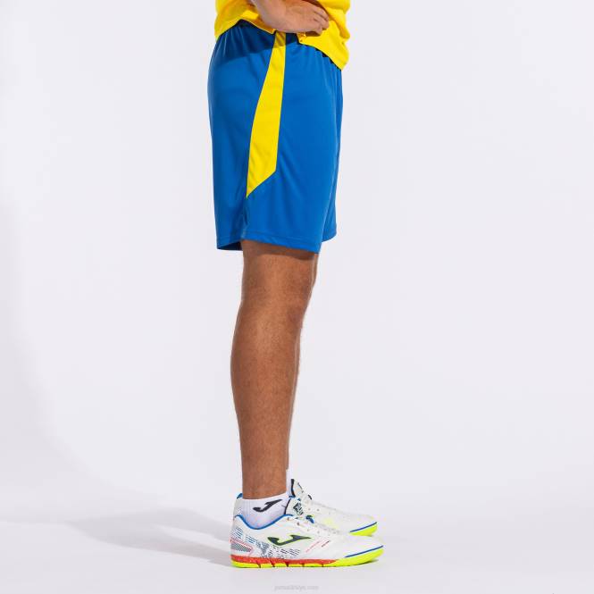 şort Joma kraliyet mavisi sarı erkekler 0RJD4248
