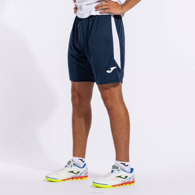 şort Joma lacivert beyaz erkekler 0RJD4169