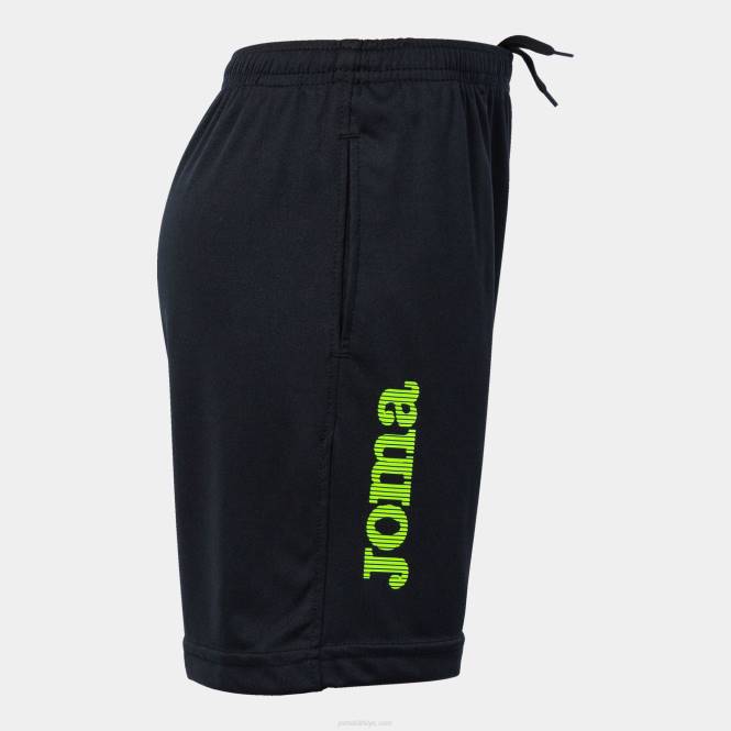 şort escanu Joma siyah erkekler 0RJD1336