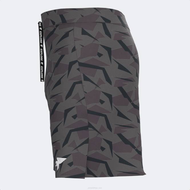 şort gezgini Joma koyu gri erkekler 0RJD3487