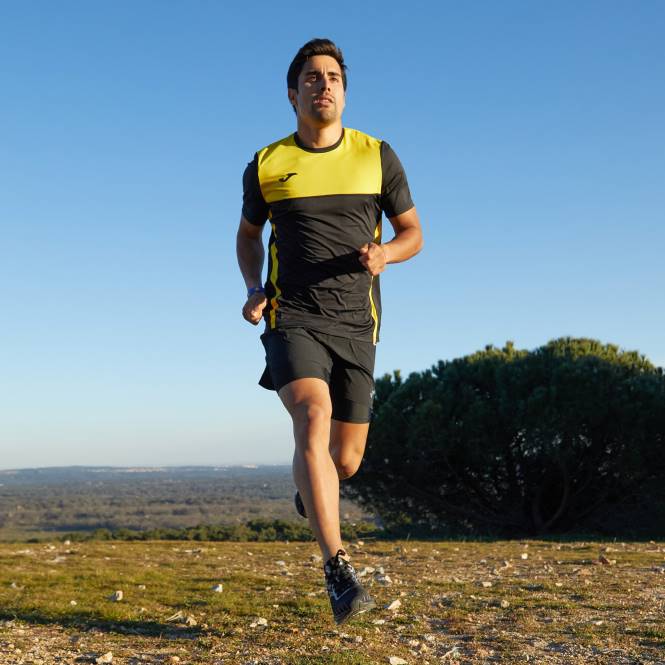 şort gezgini Joma siyah erkekler 0RJD1173