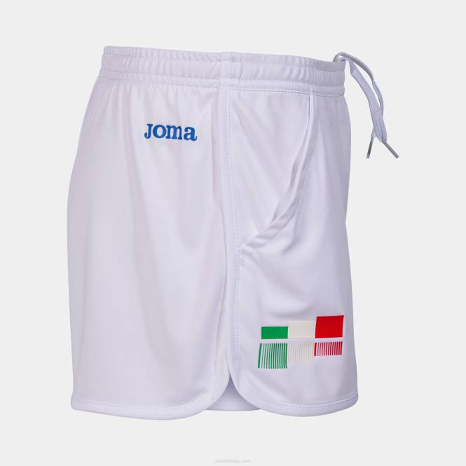 şort italyan tenis federasyonu Joma beyaz kadınlar 0RJD2166