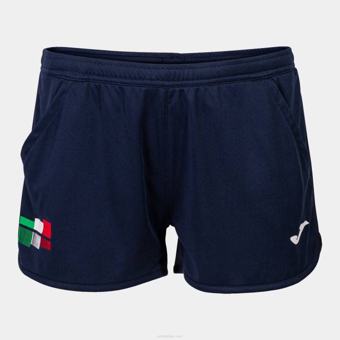 şort italyan tenis federasyonu Joma lacivert kadınlar 0RJD2307