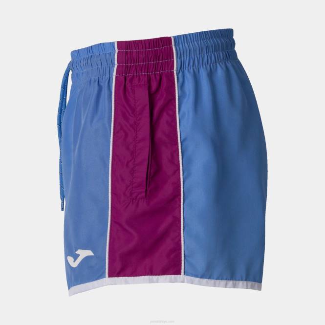 şort kaliforniya Joma mavi kadınlar 0RJD3730