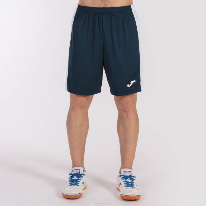 şort maksi Joma lacivert beyaz erkekler 0RJD3409