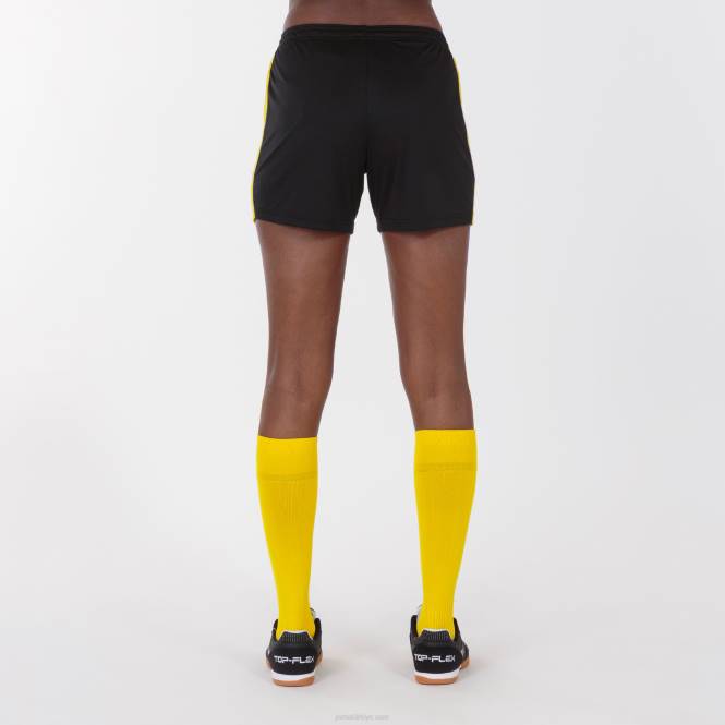 şort maksi Joma siyah Sarı kadınlar 0RJD2460