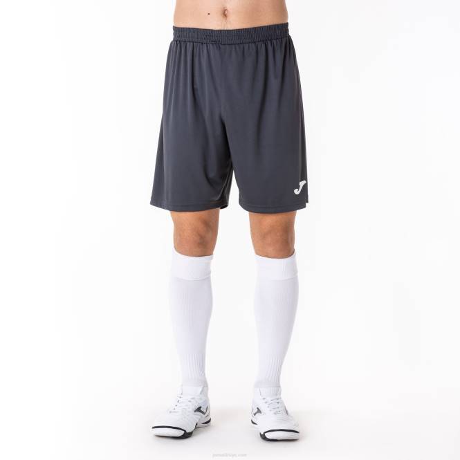 şort nobel Joma koyu gri erkekler 0RJD930