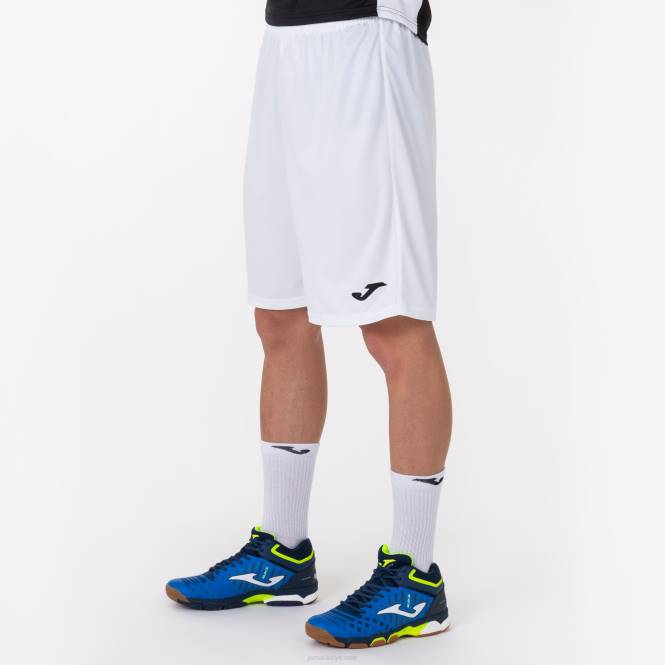 şort nobel uzun Joma beyaz erkekler 0RJD538