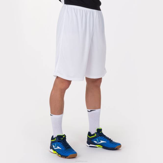 şort nobel uzun Joma beyaz erkekler 0RJD538
