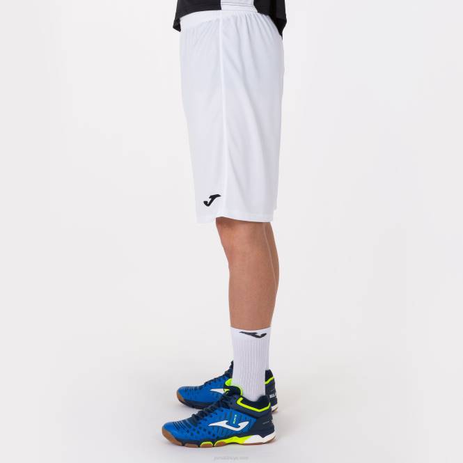 şort nobel uzun Joma beyaz erkekler 0RJD538