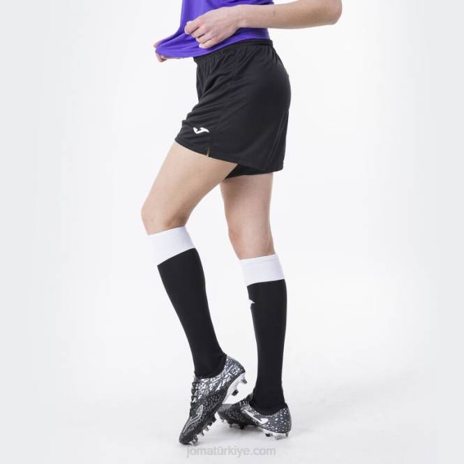 şort paris ii Joma siyah kadınlar 0RJD1565