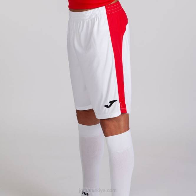 şort tokio ıı Joma Beyaz kırmızı erkekler 0RJD513