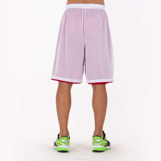 şort çaylak Joma kırmızı beyaz erkekler 0RJD288